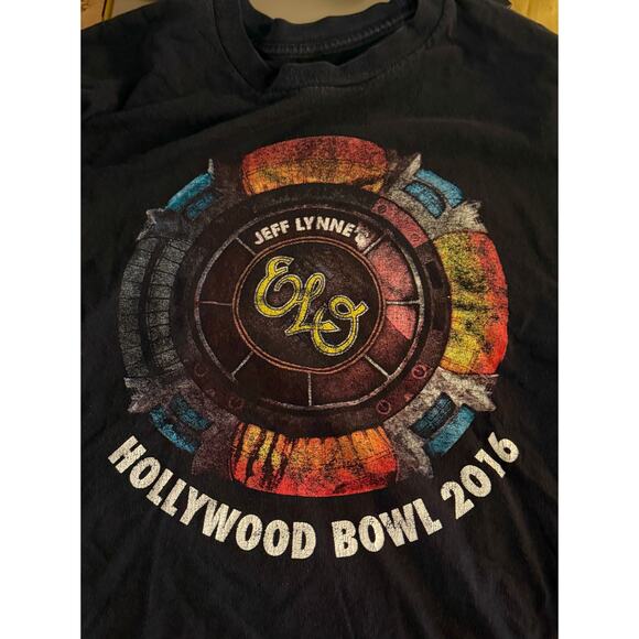 JEFF LYNNE'S ELO-2XL-2016 Hollywood Bowl CONCERT TEE- RARE - Picture 1 of 2